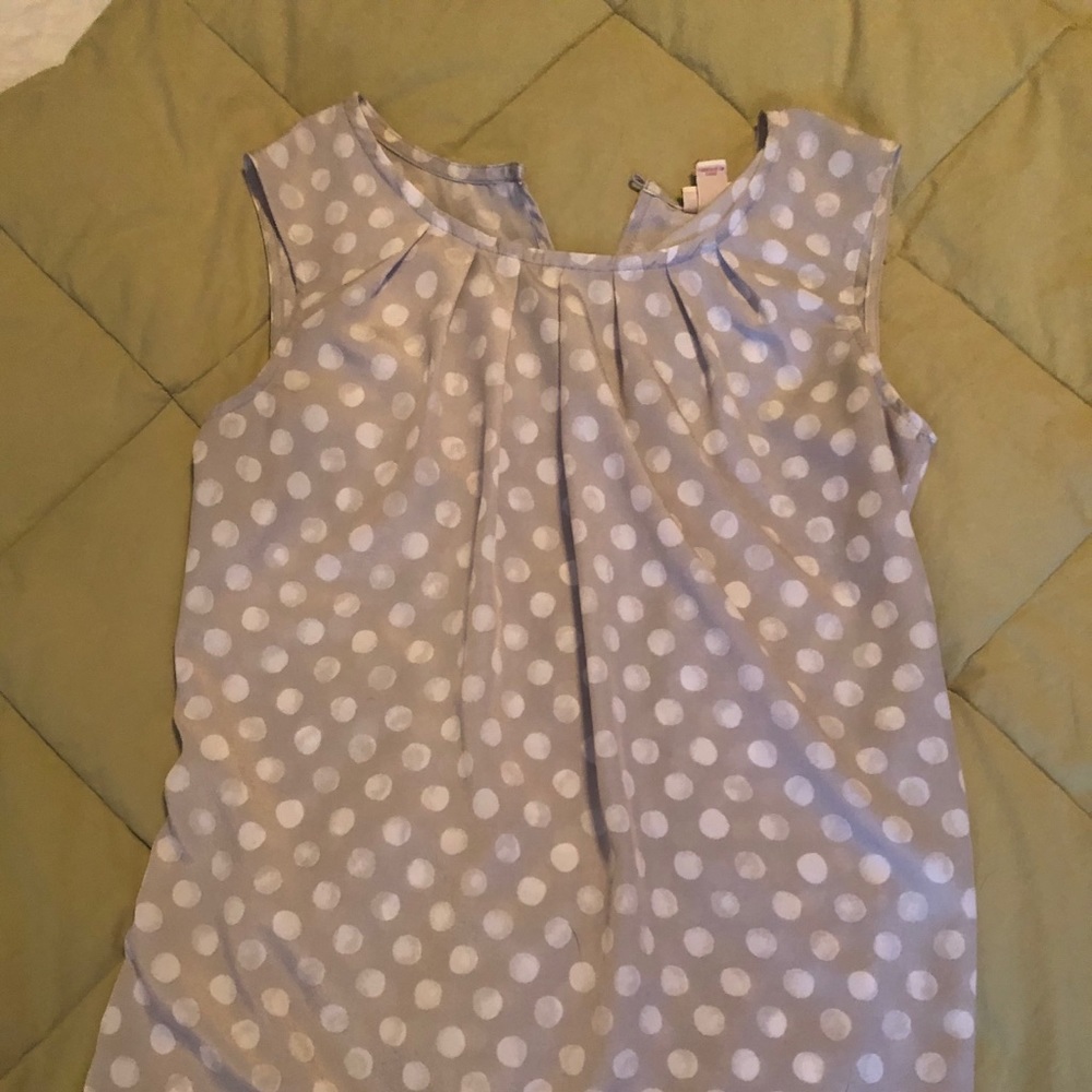 Polka Dot dress top